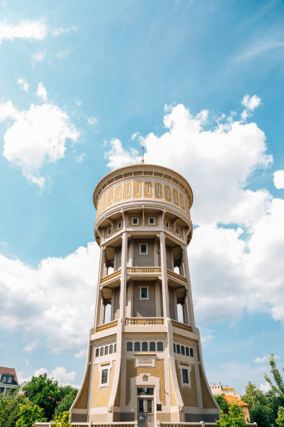 istock Viztorony water tower square in Szeged, Hungary 1196142957