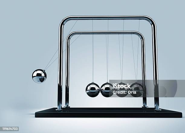 Newtons Cradle Stock Photo - Download Image Now - Newton's Cradle, Perpetual Motion, Color Image