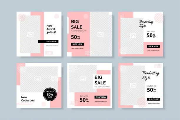 Sale promotion banner mall för webb och sociala medier post Sale promotion banner mall för webb och sociala medier post