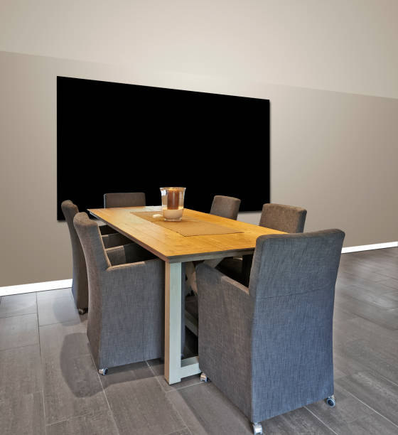 istock Elegant and luxury dining table 1196157160