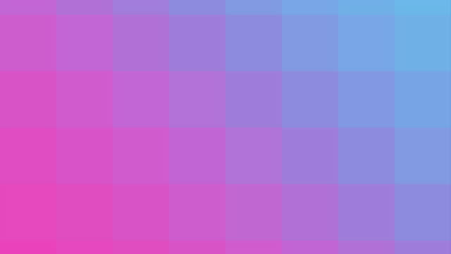 Pixelated gradient animation