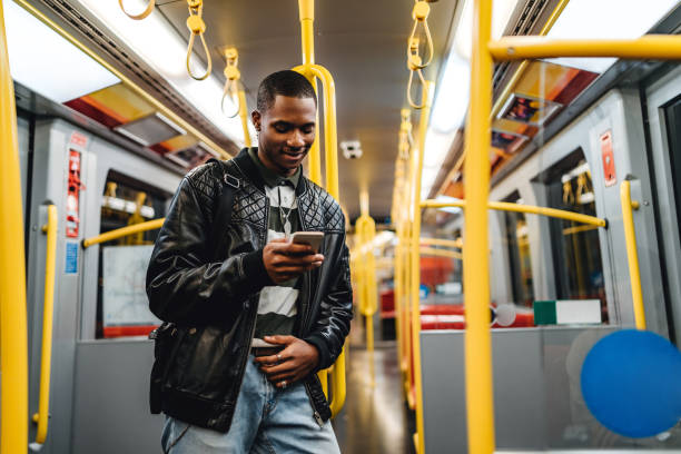 istock Pretty teenage boy in subway 1196168599