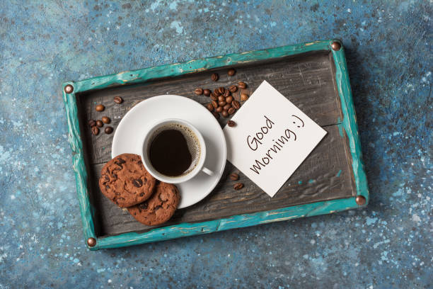 istock Tasty chocolate chip cookies and coffee 1196173421
