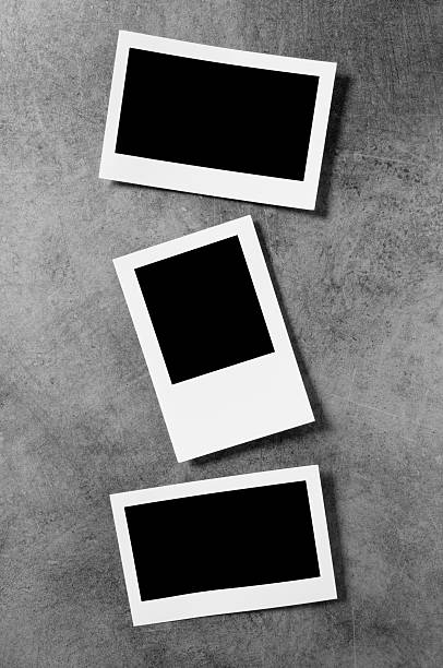 istock Designer concept - blank photo frames for your photos 119617415