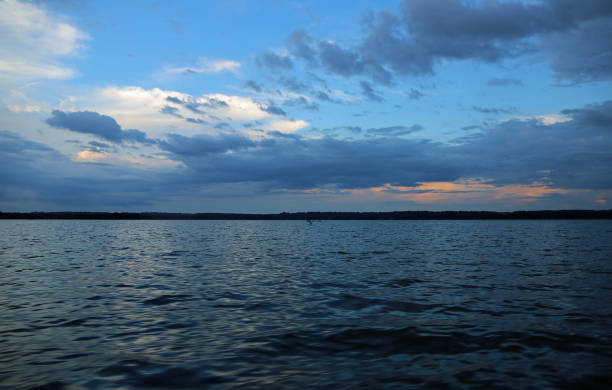 istock The sky and the lake 1196182444
