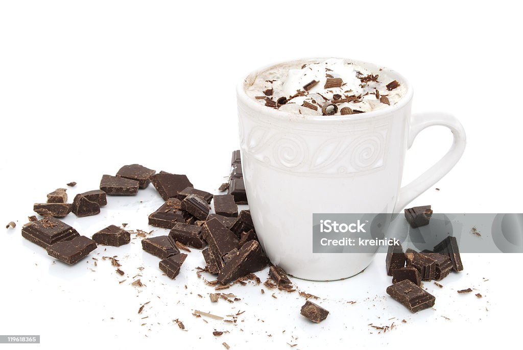 Sapori al cioccolato - Foto stock royalty-free di Cioccolata calda