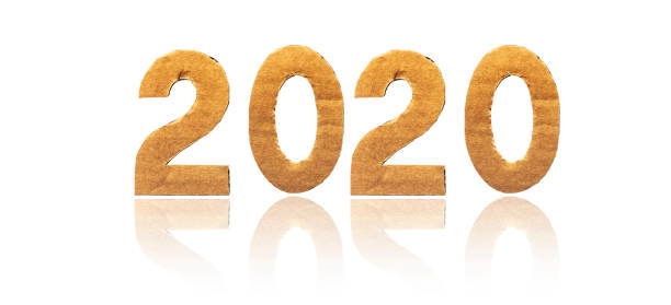 istock Cut Out Paper Numbers 2020 1196190969