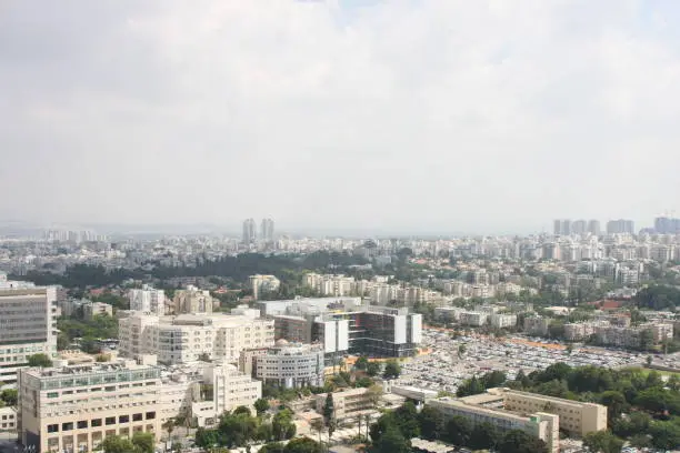 Photo of Petah-Tikva city skyline.