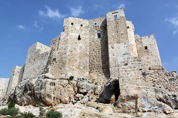 Castillo Masyaf - foto de stock