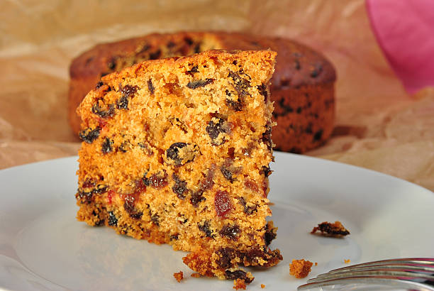 istock home made organic christmas cake with fruit 119619517
