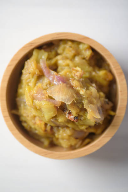 istock Nam Prik Num (Northern Thai Green Chilli Dip), Northern Thai local food 1196201287