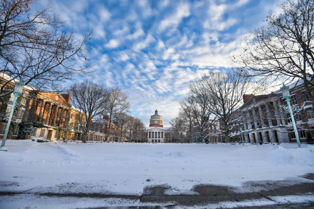 U of R Campus in Winter