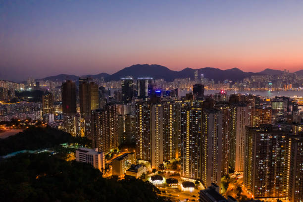 istock Residential District in Hong Kong 1196203790