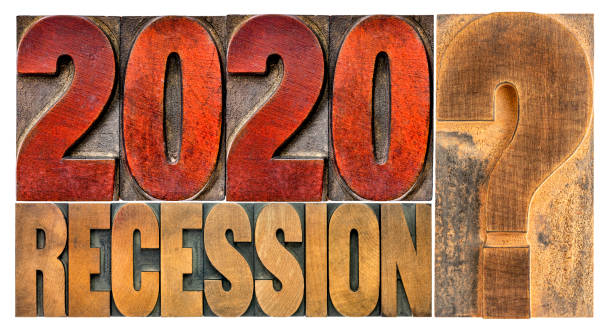 istock 2020 recession? Economy concept. 1196209664