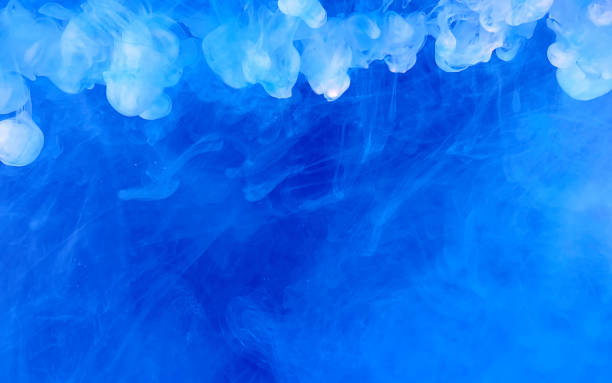 istock Icy blue marine abstract background. Stylish modern technology background. 1196217513