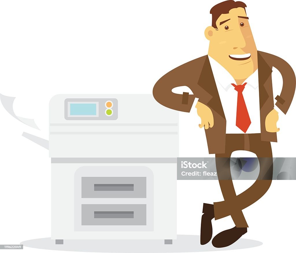 Copy Machine Animation Copy Machine Stock Illustration - Download Image Now - Business ...