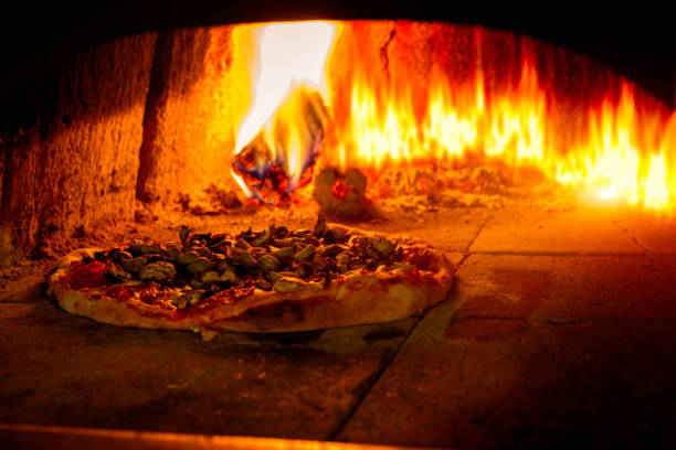 istock Traditional Italian pizza oven 1196234438