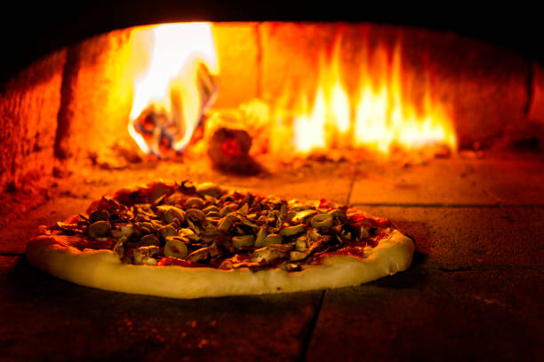 istock Traditional Italian pizza oven 1196234496