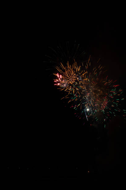 istock Fireworks display on the beach in Newport Beach at holiday time 1196234617
