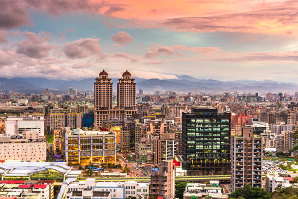istock Taipei, Taiwan in Xinyi District 1196234620