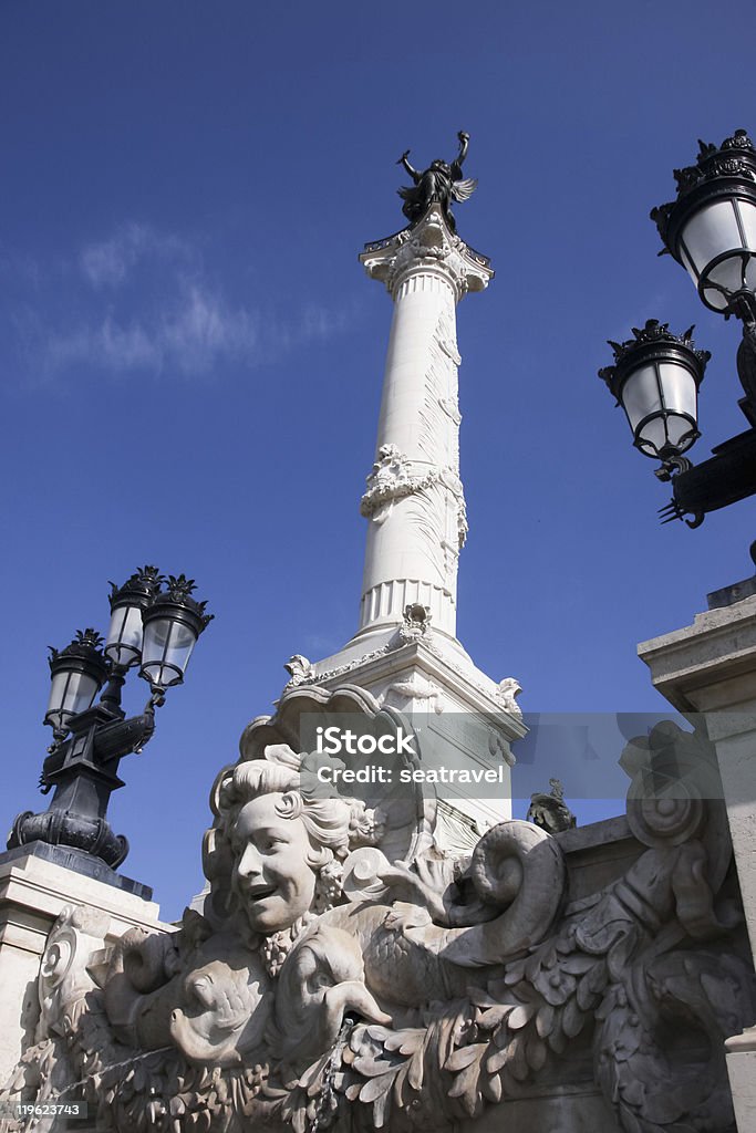 Girondins monumento A aux. - Foto de stock de Burdeos libre de derechos