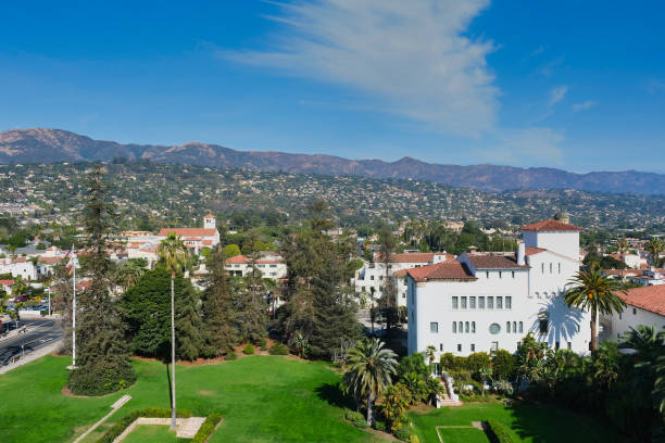 istock Spanish Architecture in Santa Barbara 1196240867
