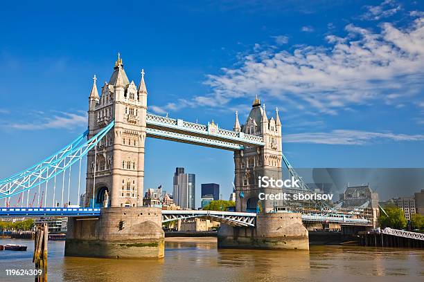 Tower Bridge Stock Photo - Download Image Now - Architecture, Blue, Bridge - Built Structure