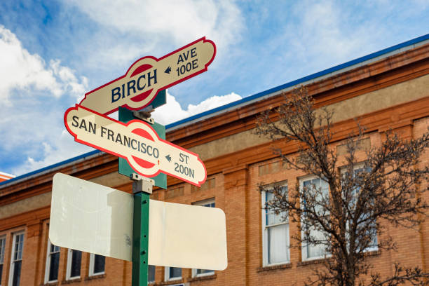 istock Flagstaff street signs 1196243620