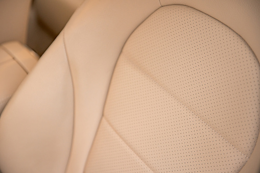 Tan perforated seats leather heated and cooled