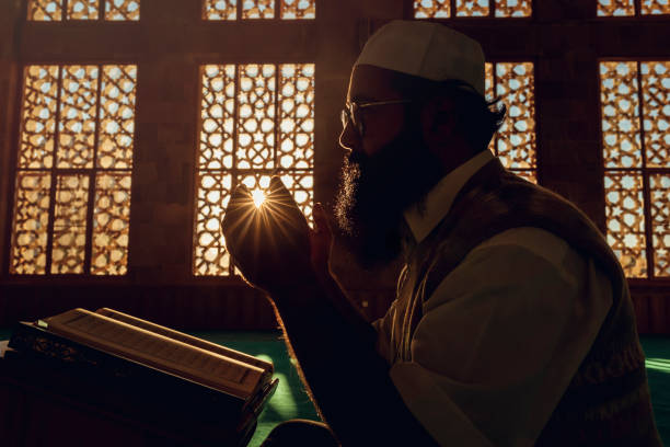 istock Muslim man is praying in mosque 1196261131
