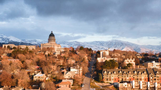 istock City Scape with State Capitol Building 1196261179