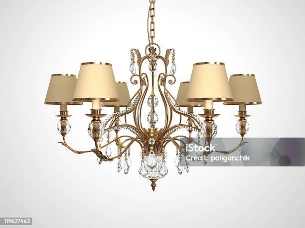 Luxury Chandelier Stock Photo - Download Image Now - Antique, Apartment, Candle