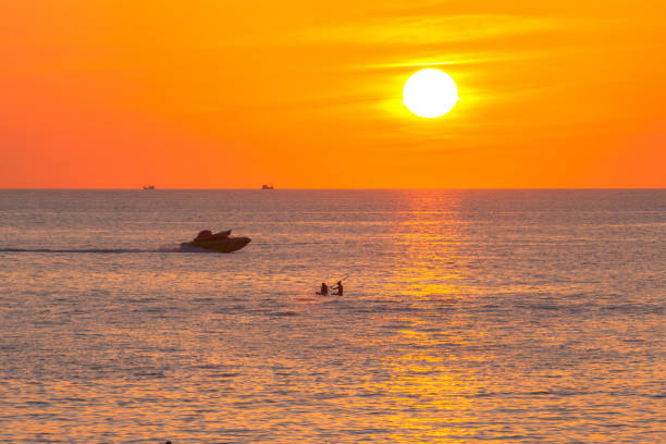 istock red sunset above the ocean 1196281770
