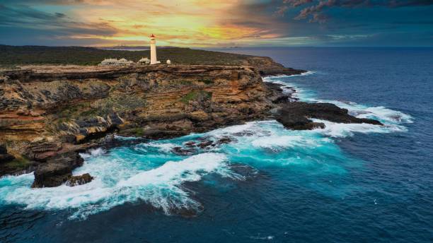 istock Sunset over southern Australia 1196289682