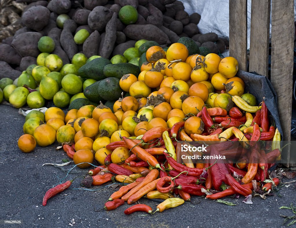 fruits et légumes au marché local en Amérique du Sud - Photo de Agriculture libre de droits