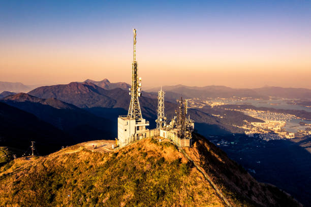 istock Mountain valley during sunset. Hong Kong 1196296047