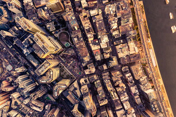 istock Hong Kong City Drone view 1196296065
