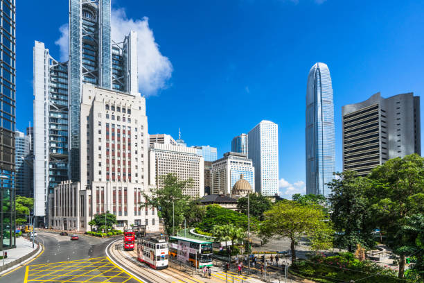 istock Hong Kong street scene 1196297367