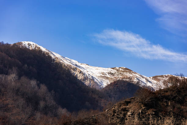 istock Panoramic view of the mountain range 1196299512