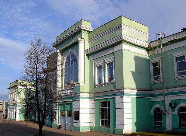 istock Old railway station in Chelyabinsk 119630467