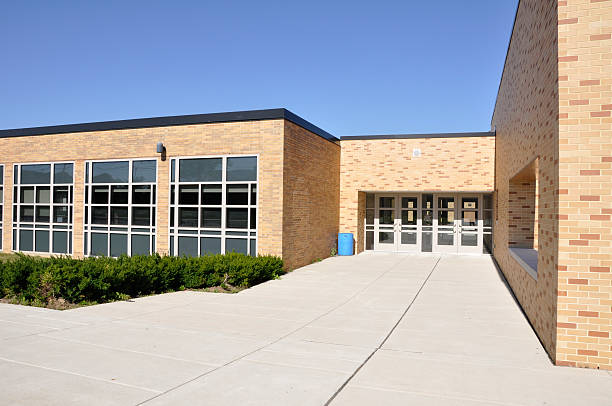 istock large sidewalk by school building 119630760