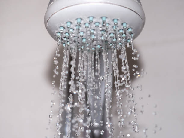 istock drops of water from shower head 1196308455