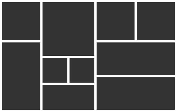 Coll Photo 120+ Multiple Photo Collage Template Stock Illustrations, Royalty-Free ...