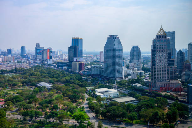 istock Bangkok cityscape 1196314335