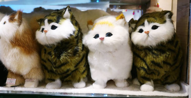istock Toy cats 1196316327