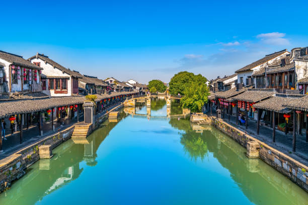 istock Xitang Ancient Town, Zhejiang, China 1196323465