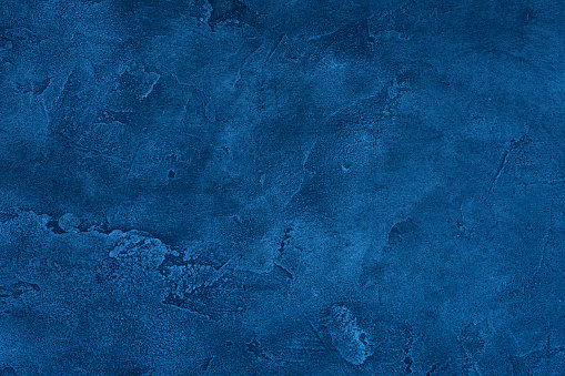 Blue grunge marble or concrete background (as an abstract grunge background or marble or concrete texture)