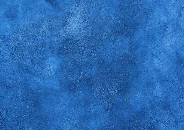 istock Blue marble or cracked concrete background 1196324747