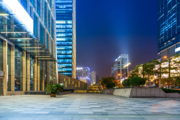istock Shanghai Lujiazui Architectural Landscape Office Building 1196328241