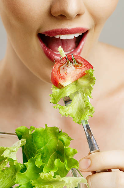istock eating healthy food 119632925